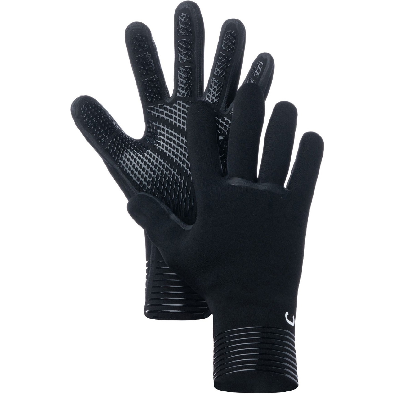 2026 C-Skins Wired 2mm Gloves C-GLWI2 - Black